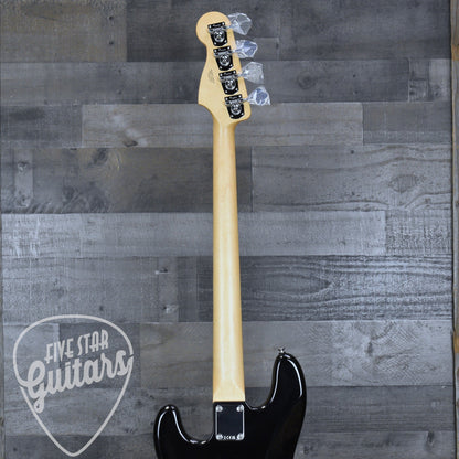 Fender Standard Precision Bass Laurel Fingerboard White Pickguard - Black