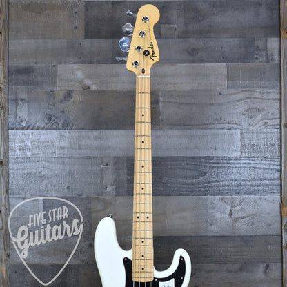 Fender Standard Precision Bass Maple Fingerboard - Olympic White
