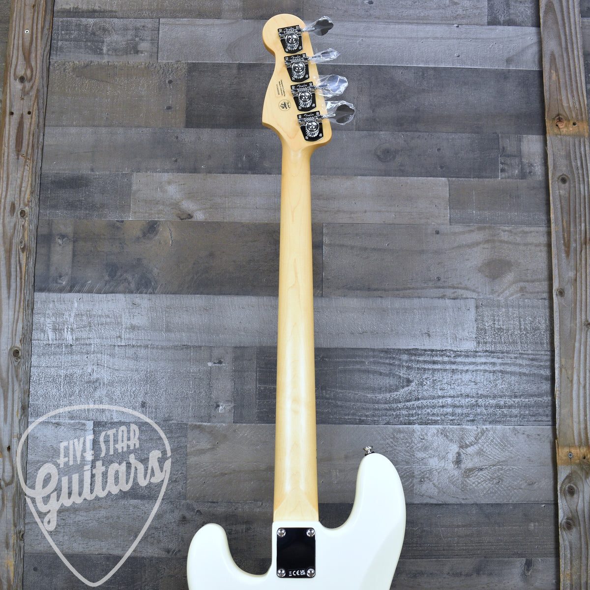 Fender Standard Precision Bass Maple Fingerboard - Olympic White