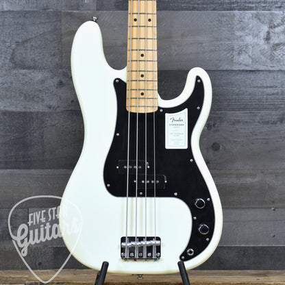 Fender Standard Precision Bass Maple Fingerboard - Olympic White