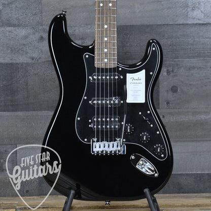 Fender Standard Stratocaster HSS Laurel Fingerboard - Black