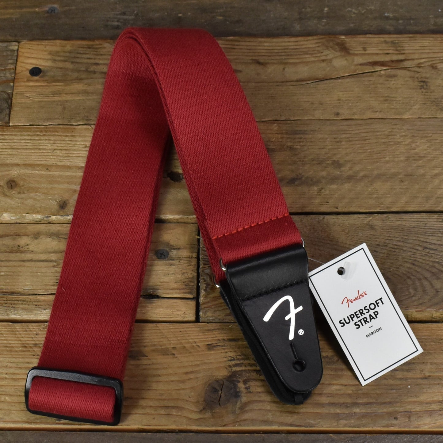 Fender Supersoft Strap Maroon 2"