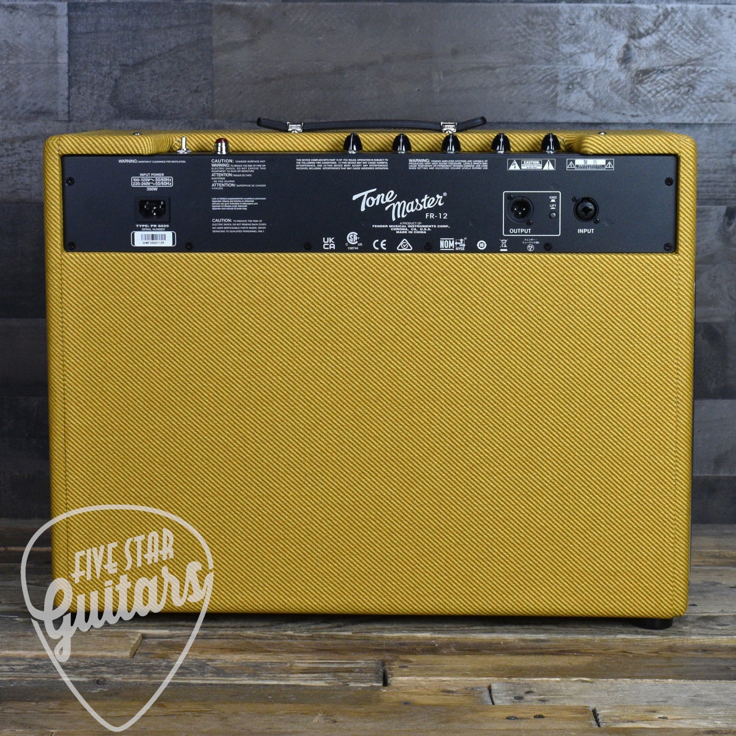 Fender Tone Master FR-12 - Tweed