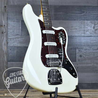 Fender Vintera  III Early 60s Bass VI - Olympic White with Gigbag