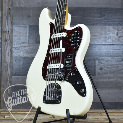 Fender Vintera  III Early 60s Bass VI - Olympic White with Gigbag