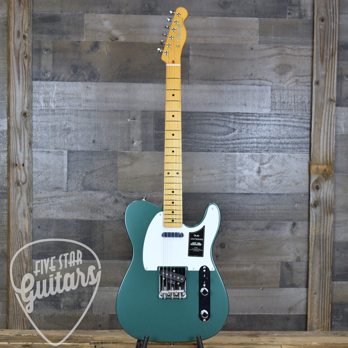 Fender Vintera III Late 50s Telecaster - Sherwood Green Metallic with Gigbag