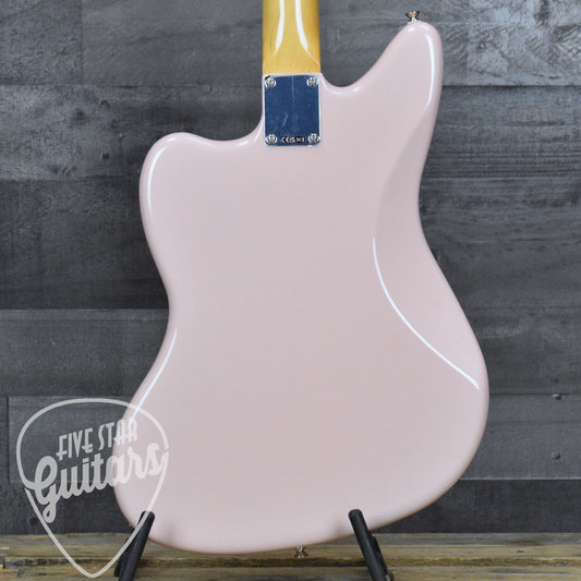 Fender Vintera  III Mid 60s Jaguar - Shell Pink with Gigbag