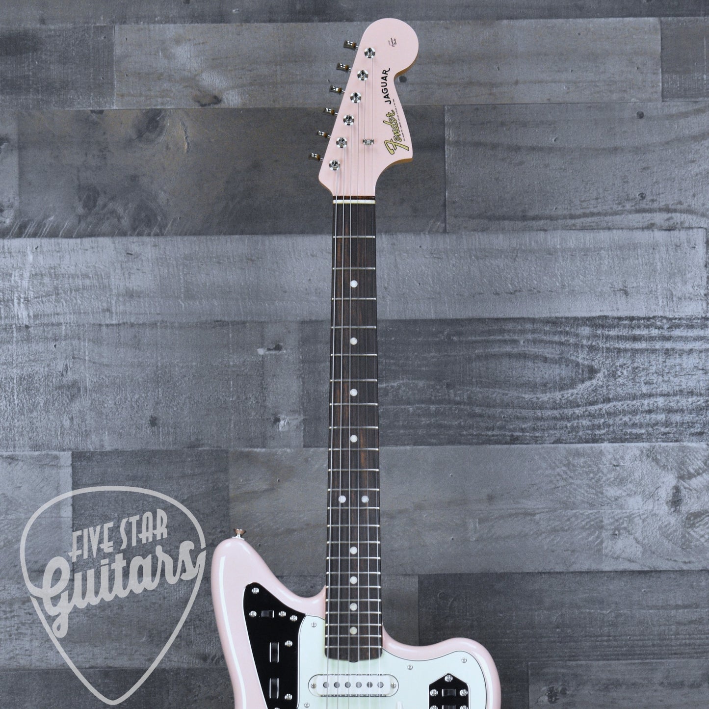 Fender Vintera  III Mid 60s Jaguar - Shell Pink with Gigbag