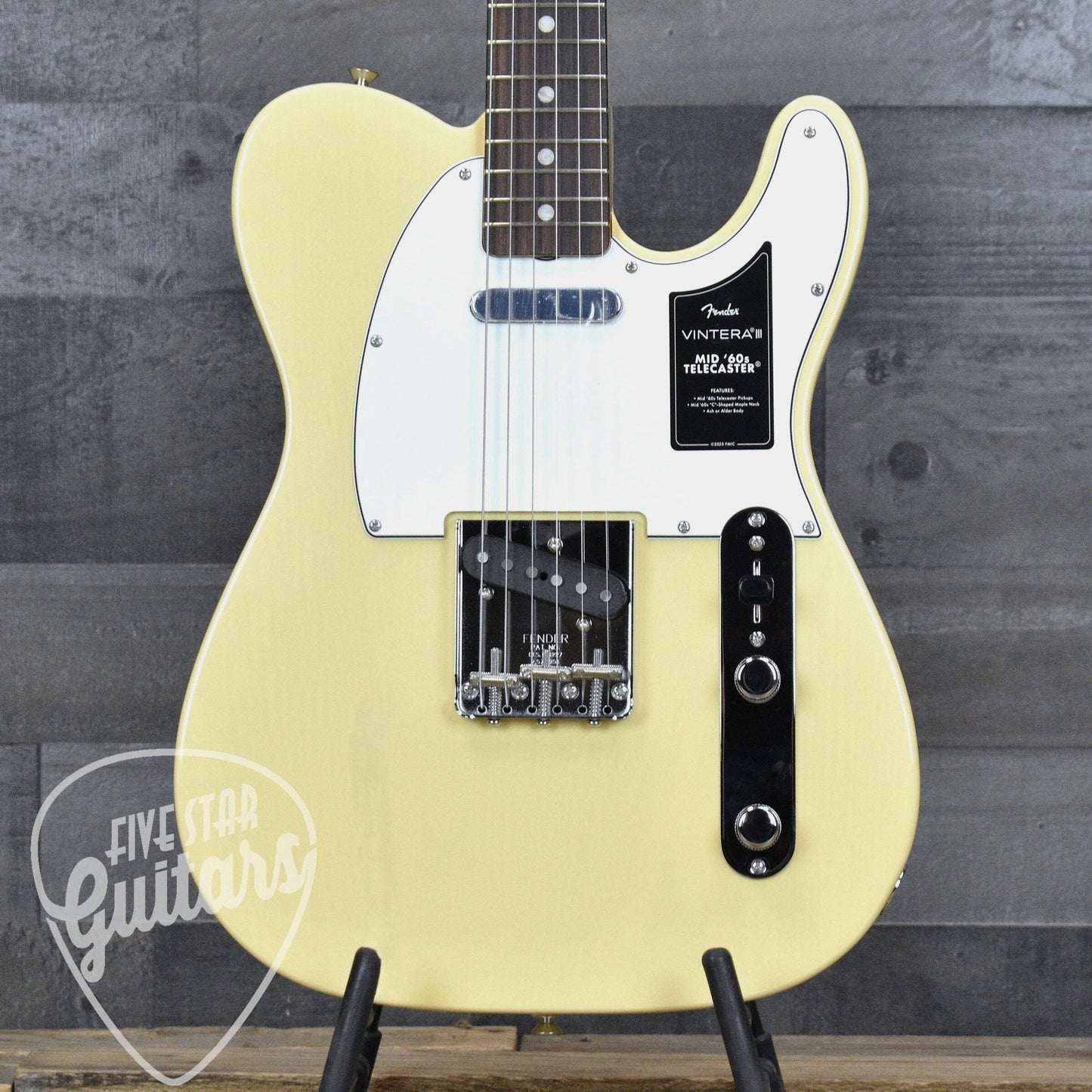 Fender Vintera III Mid 60s Telecaster - Vintage Blonde with Gigbag
