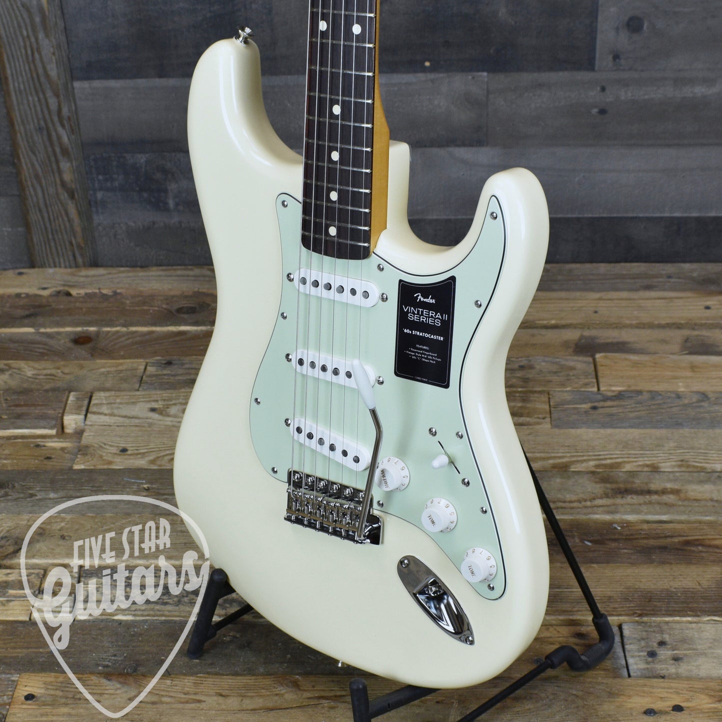Fender Vintera II '60s Stratocaster Rosewood Fingerboard - Olympic White with Gigbag