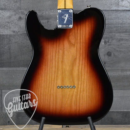 Fender Vintera II '60s Telecaster Thinline - 3-Color Sunburst with Gig Bag