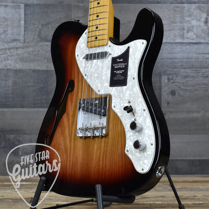 Fender Vintera II '60s Telecaster Thinline - 3-Color Sunburst with Gig Bag