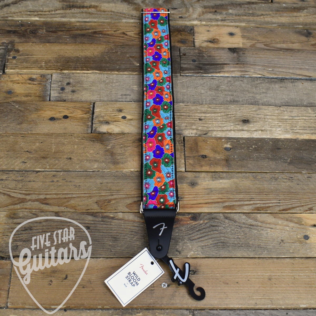 Fender Wild Bloom Strap - Blue