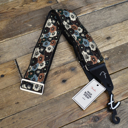 Fender Wild Bloom Strap - Brown