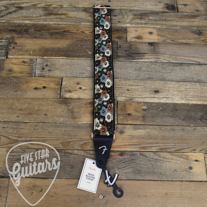Fender Wild Bloom Strap - Brown