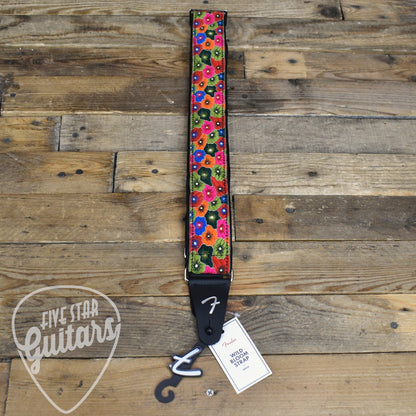 Fender Wild Bloom Strap - Green