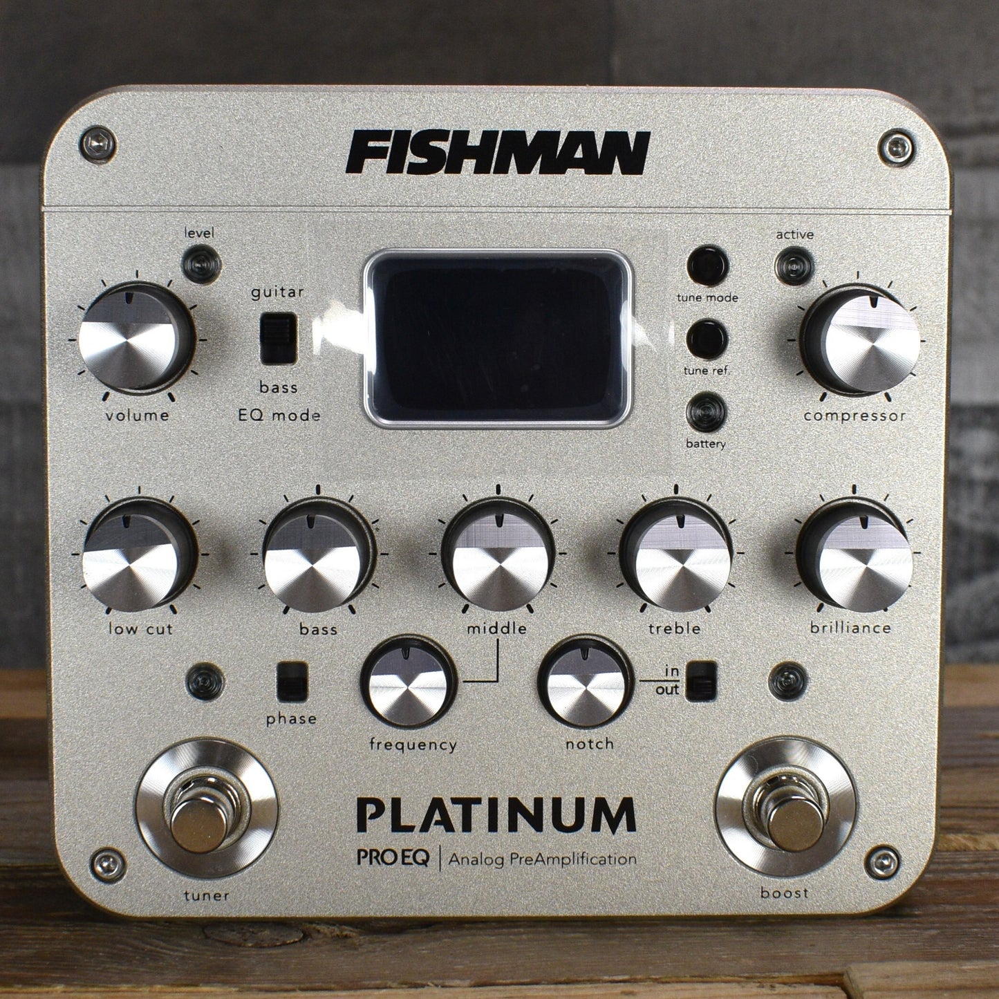 Fishman Platinum Pro EQ/DI Analog Preamp