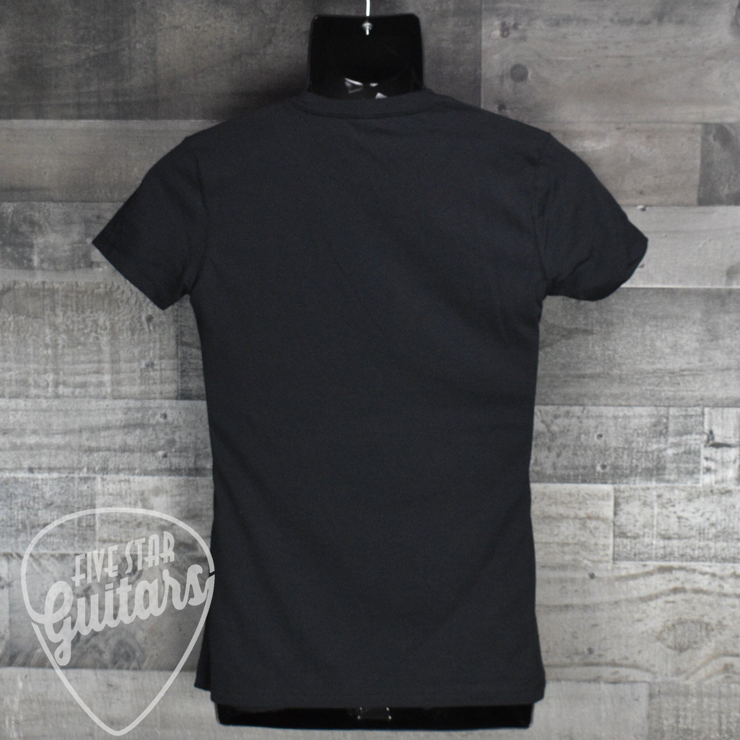 Five Star Guitars Women's Shirt - PDX Carpet Logo on Black - XL