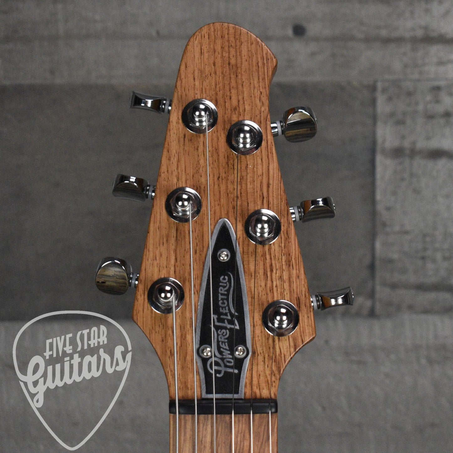 Five Star Select Powers Electric A Type Select Birdseye Maple Top - CamTail - Pale Ale with Powers Electric Gigbag