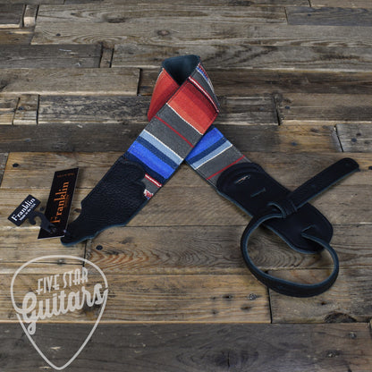 Franklin 3" Saddle Blanket Guitar Strap - Black