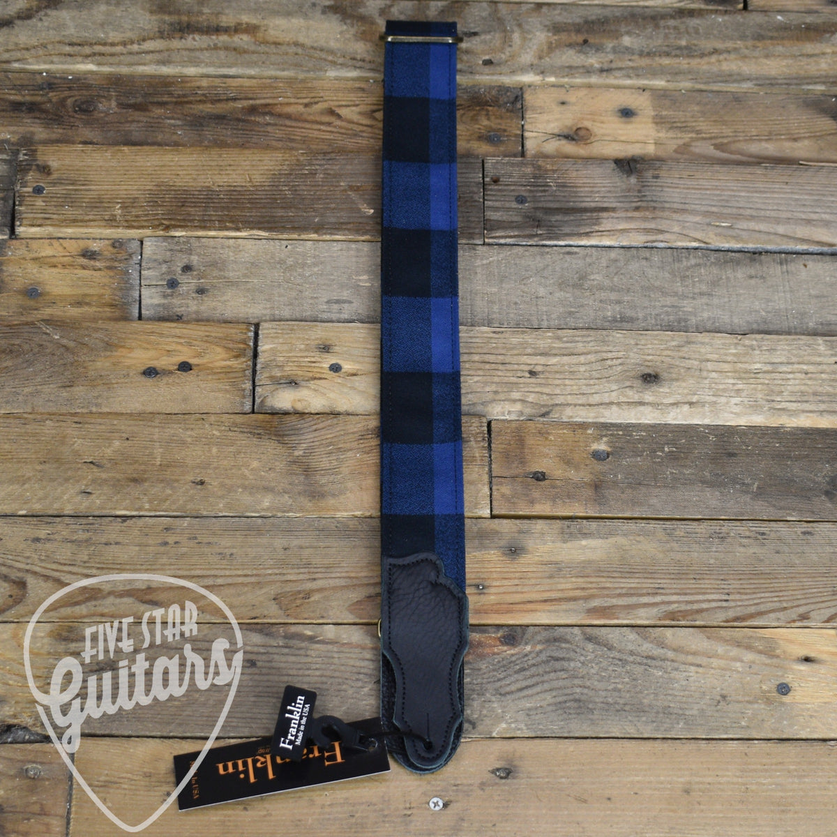 Franklin American Flannel Series Strap - Blue