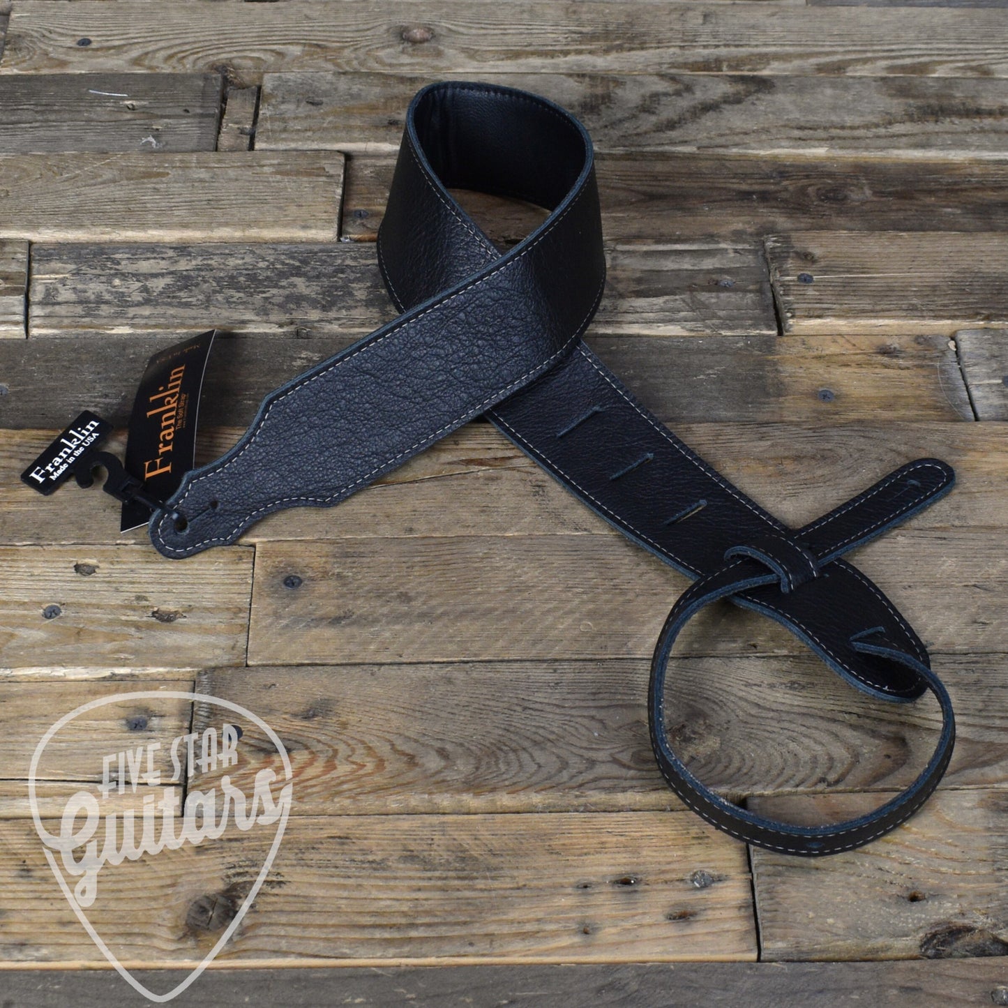 Franklin 2.5" Purist Glove Leather Guitar Strap