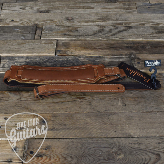 Franklin 2.5" Vintage Guitar Strap - Cognac