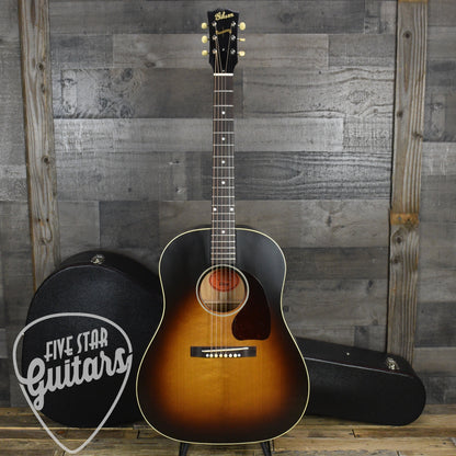 Gibson 1942 Banner J-45 -  Vintage Sunburst with Hard Shell Case