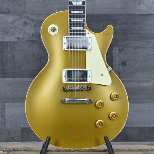 Gibson 1957 Les Paul Goldtop Darkback Reissue VOS - Double Gold with Hardshell Case