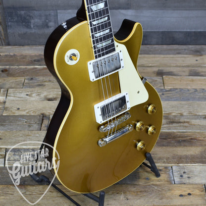 Gibson 1957 Les Paul Goldtop Darkback Reissue VOS - Double Gold with Hardshell Case