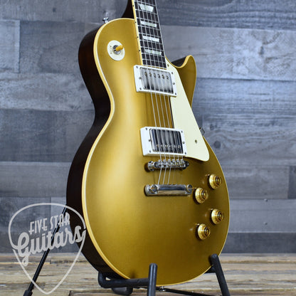 Gibson 1957 Les Paul Goldtop Darkback Reissue VOS - Double Gold with Hardshell Case