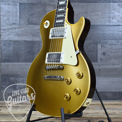 Gibson 1957 Les Paul Goldtop Darkback Reissue VOS - Double Gold with Hardshell Case