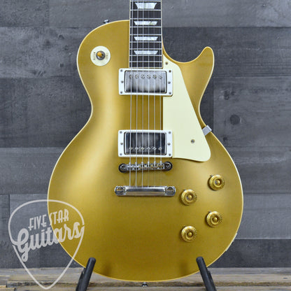 Gibson 1957 Les Paul Goldtop Darkback Reissue VOS - Double Gold with Hardshell Case