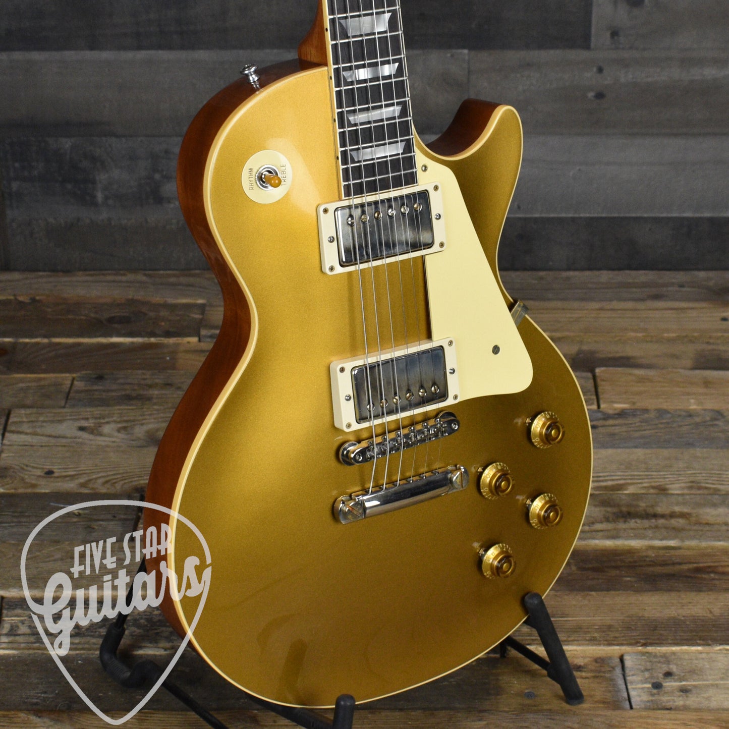 Gibson 1957 Les Paul Goldtop Reissue VOS - Double Gold with Hardshell Case