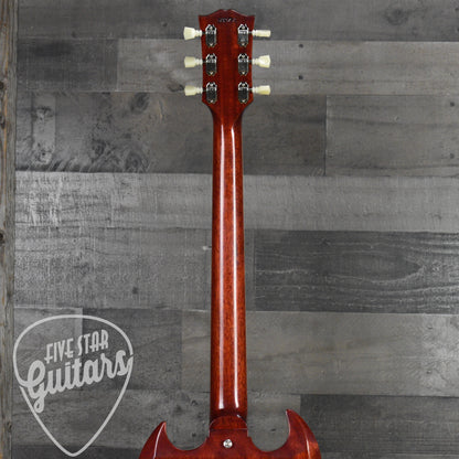 Gibson 1961 Les Paul SG Standard Reissue Stop Bar - Cherry Red with Hard Shell Case