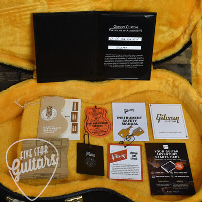 Gibson 1961 Les Paul SG Standard Reissue Stop Bar - Cherry Red with Hard Shell Case