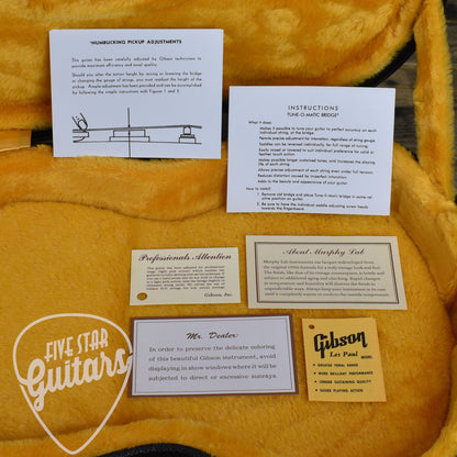 Gibson 1961 Les Paul SG Standard Reissue Stop Bar - Cherry Red with Hard Shell Case