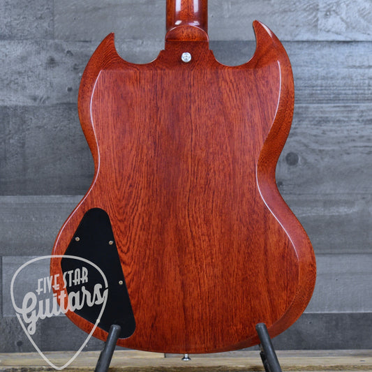 Gibson 1961 Les Paul SG Standard Reissue Stop Bar - Cherry Red with Hard Shell Case
