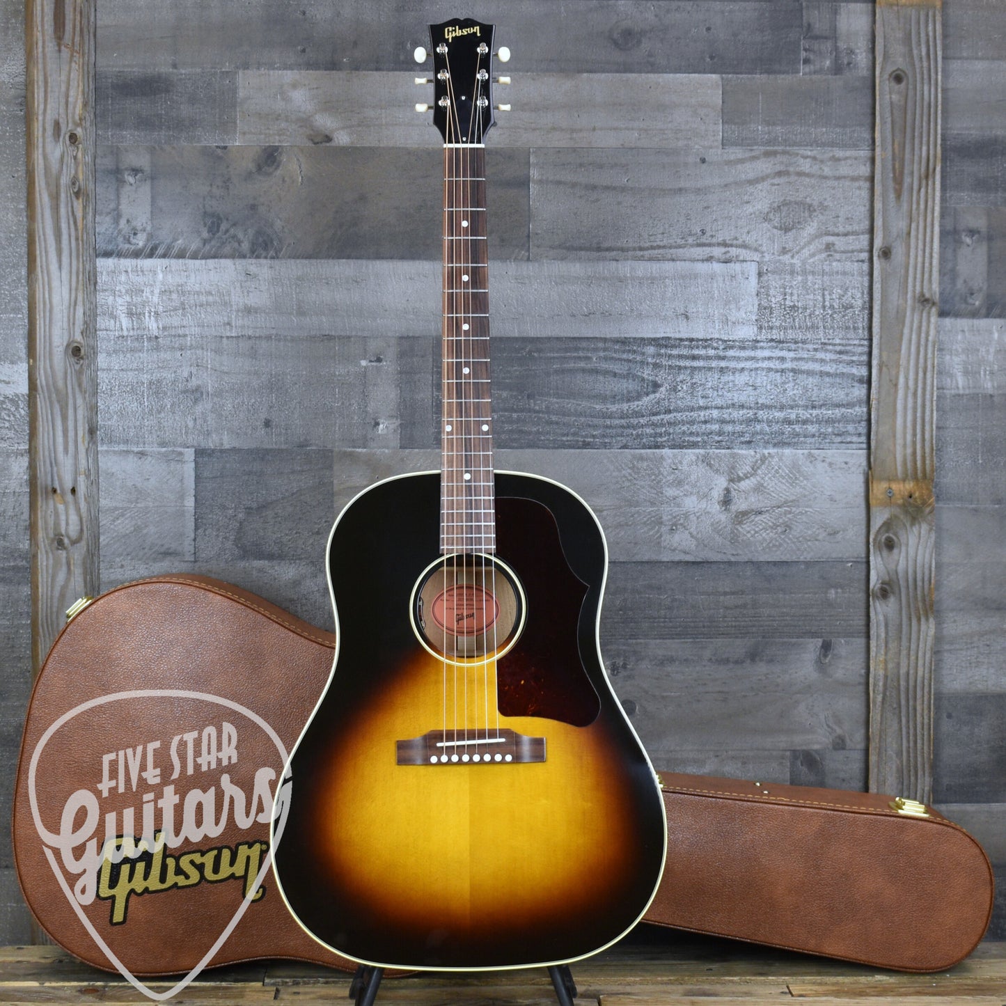Gibson 50s J-45 Original - Vintage Sunburst with Hard Shell Case