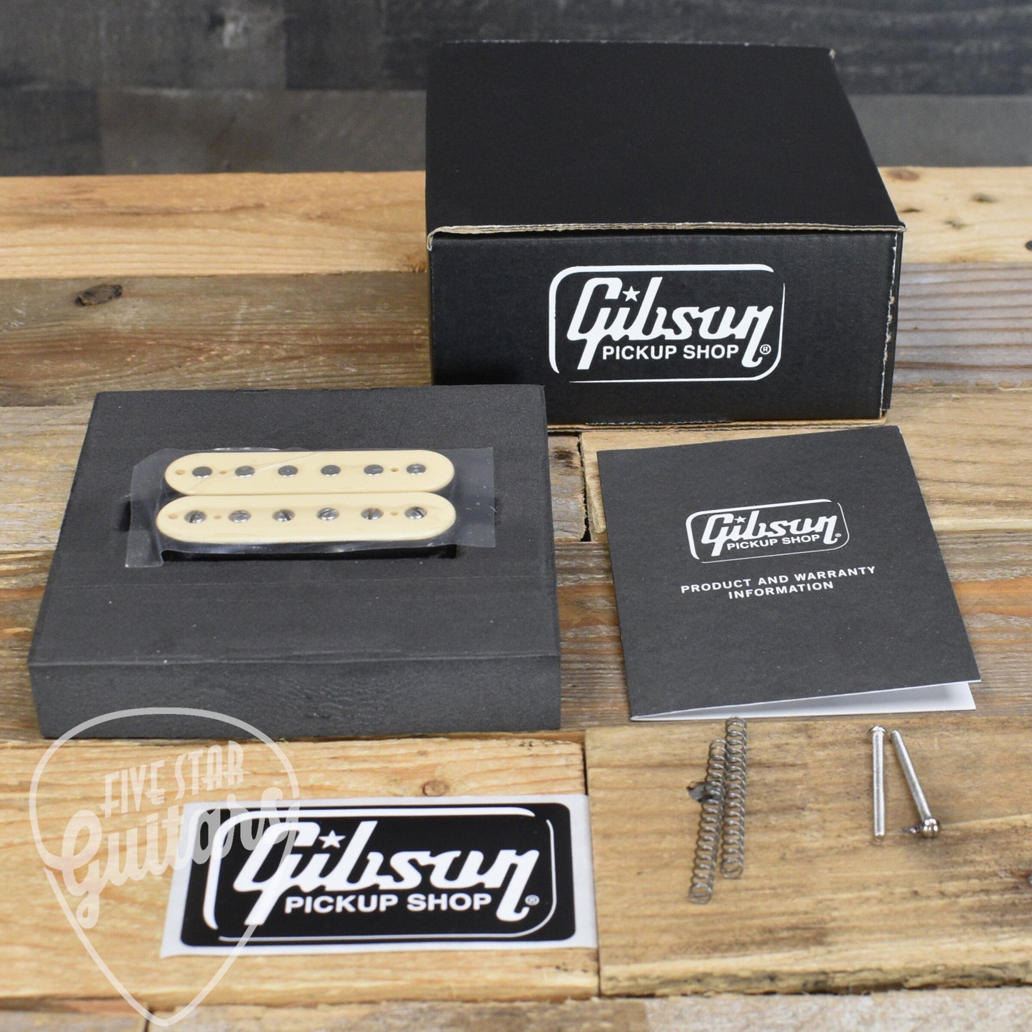 Gibson 57 Classic - Double White Bobbins