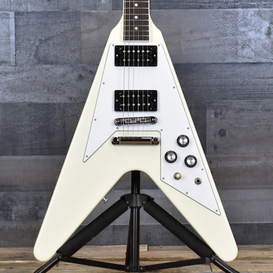 Gibson 70's Flying V - Classic White with Hard Shell Case