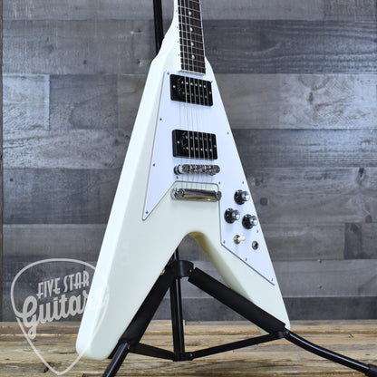 Gibson 70's Flying V - Classic White with Hard Shell Case