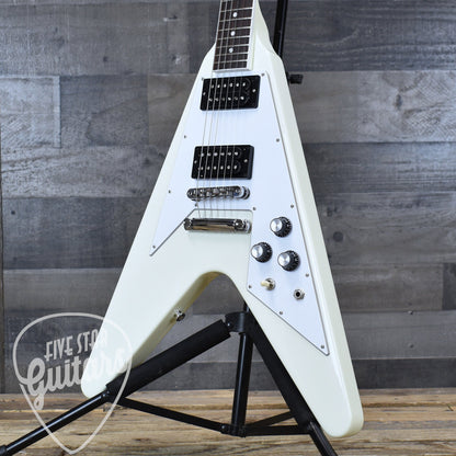 Gibson 70's Flying V - Classic White with Hard Shell Case