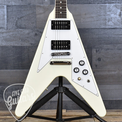 Gibson 70's Flying V - Classic White with Hard Shell Case