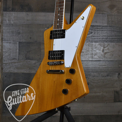 Gibson 70s Explorer - Antique Natural with Hard Shell Case