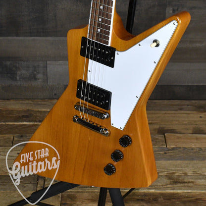 Gibson 70s Explorer - Antique Natural with Hard Shell Case