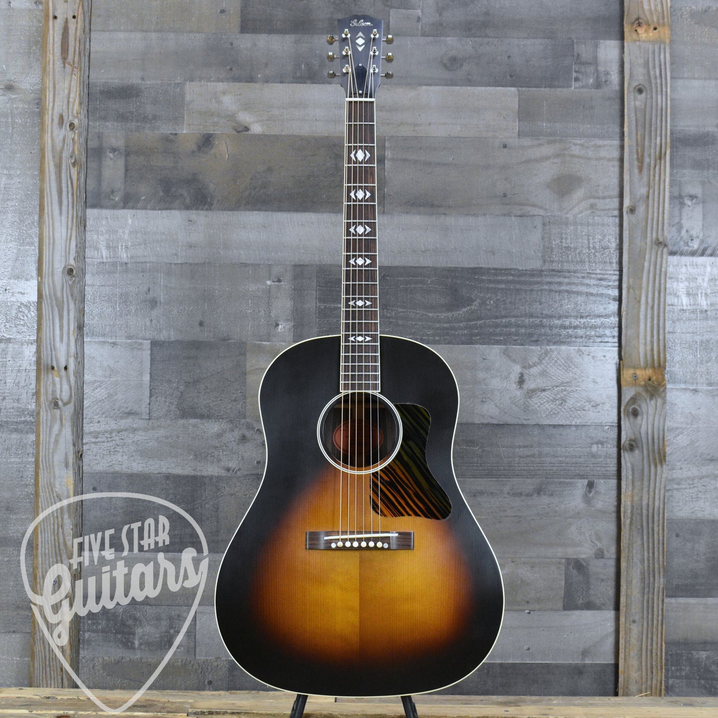 Gibson Custom 1936 Advanced Jumbo - Vintage Sunburst with Hardshell Case