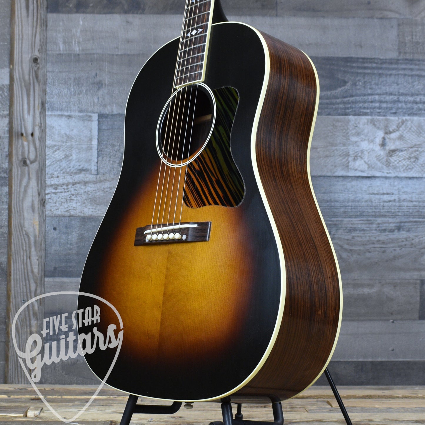 Gibson Custom 1936 Advanced Jumbo - Vintage Sunburst with Hardshell Case