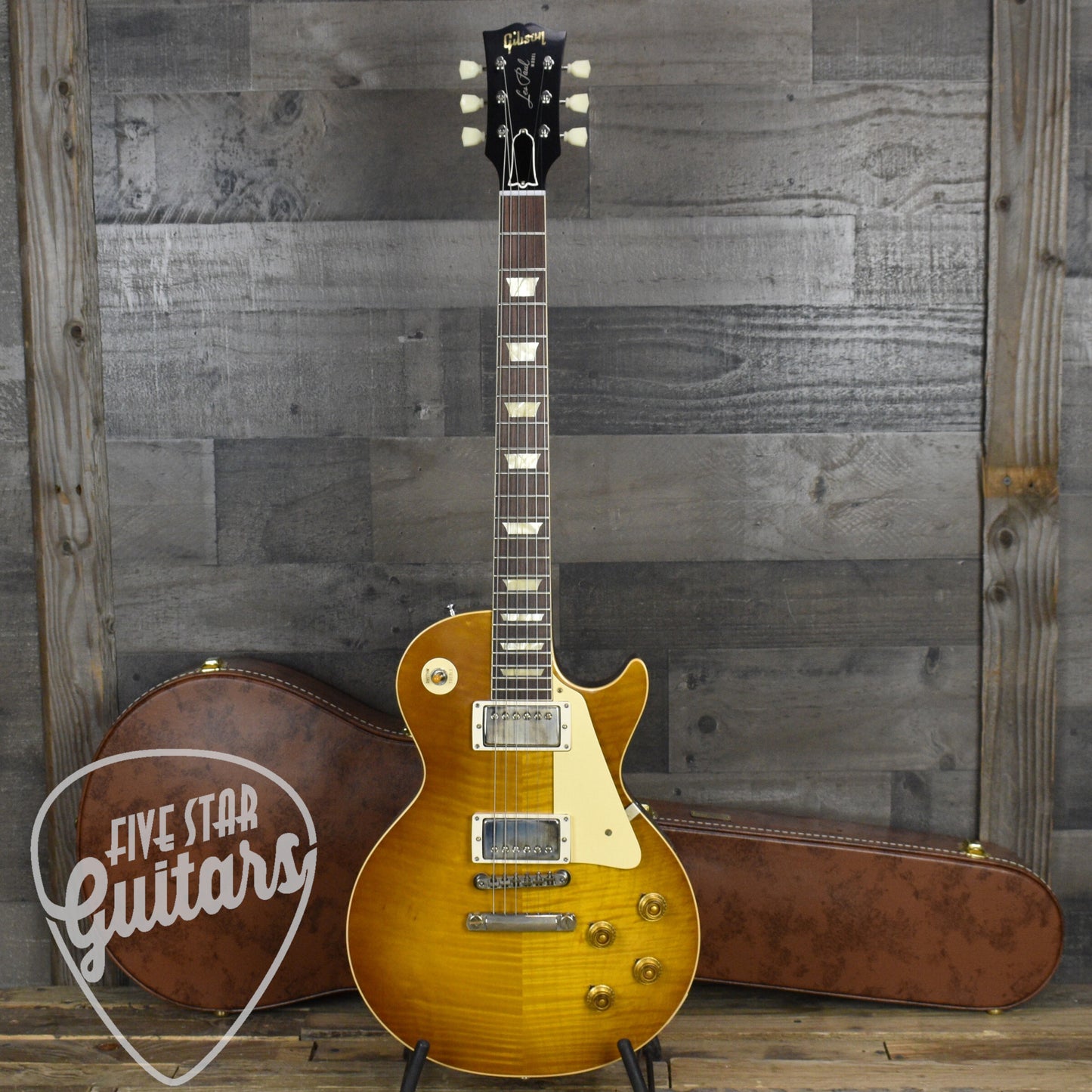 Gibson Custom 1959 Les Paul Standard Reissue VOS - Dirty Lemon with Hardshell Case