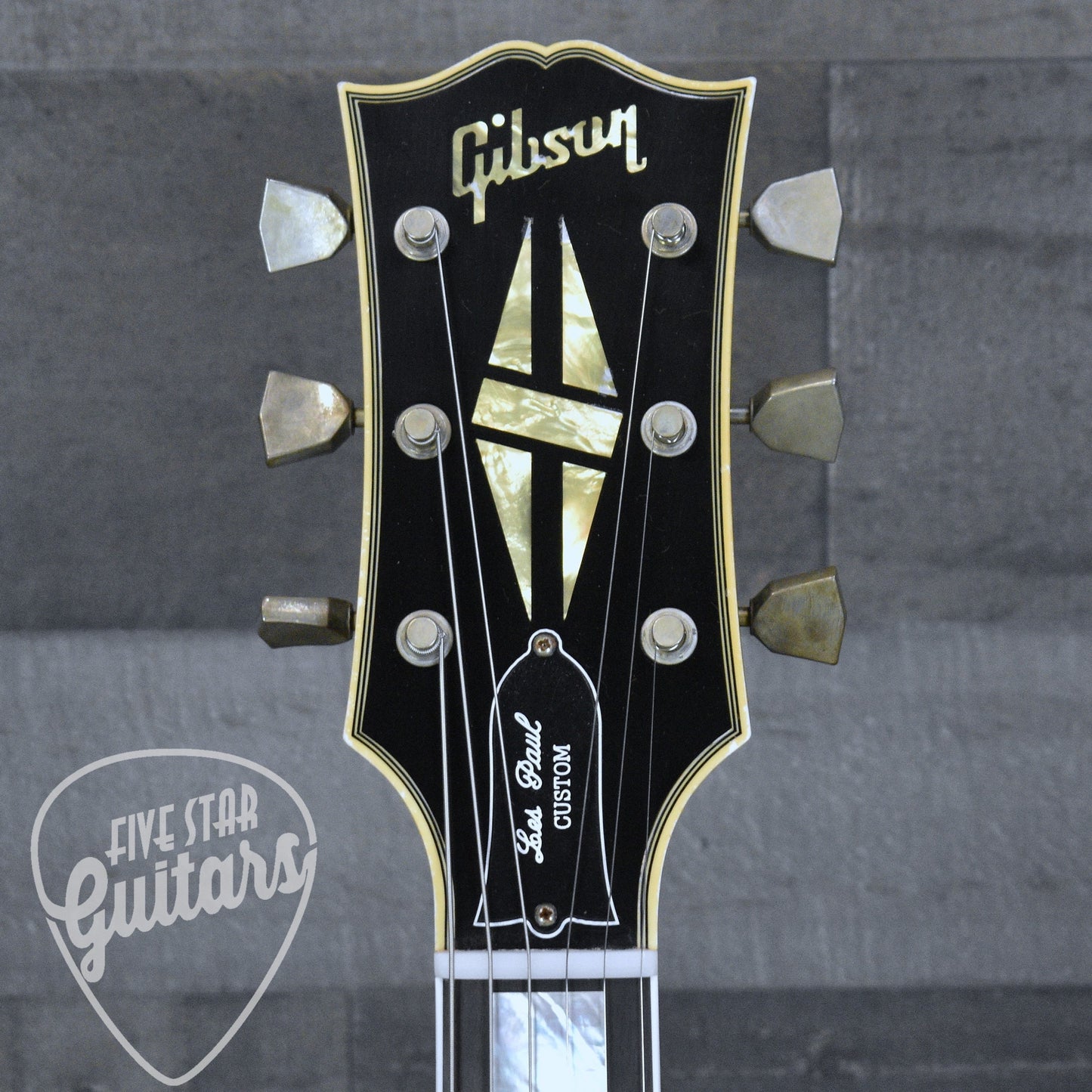 Gibson Custom 68 Les Paul Custom - Olive Drab Top with Black Back Heavy Aged with Hardshell Case